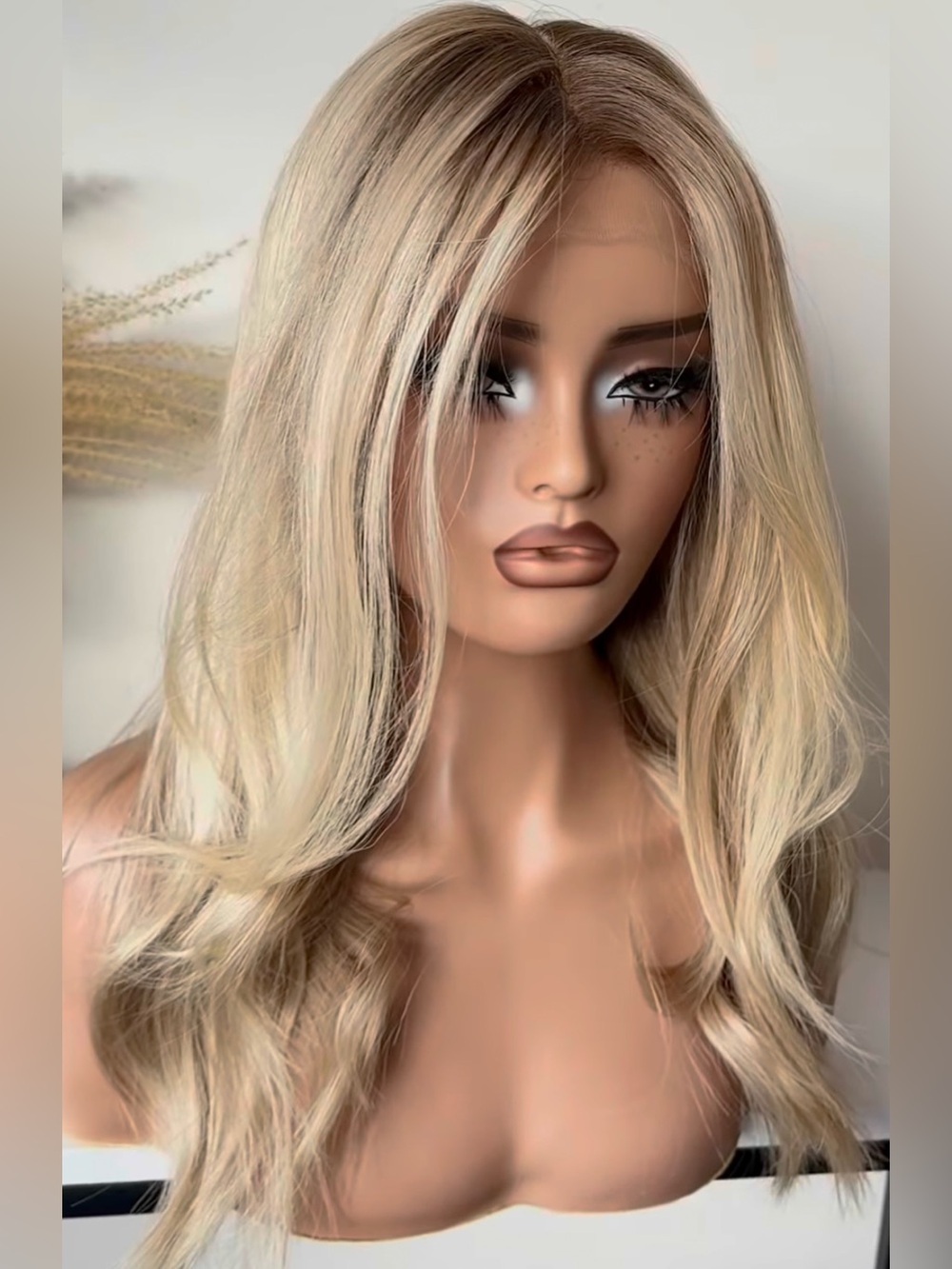 Blonde Layered Women’s Wig with Soft Waves